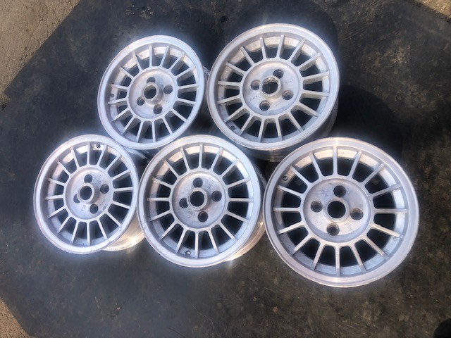 Fiat Mags 13" 4x98 PCD 4/98 Carmona 6J Set of 5. - Private Seller