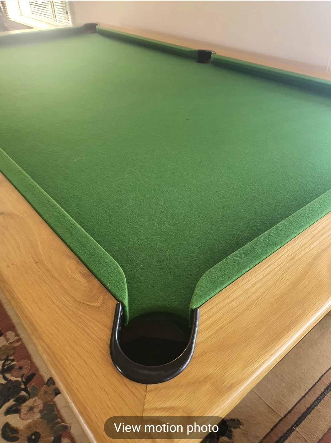 Pool table for sale, heavy, solid wood, very good condition.