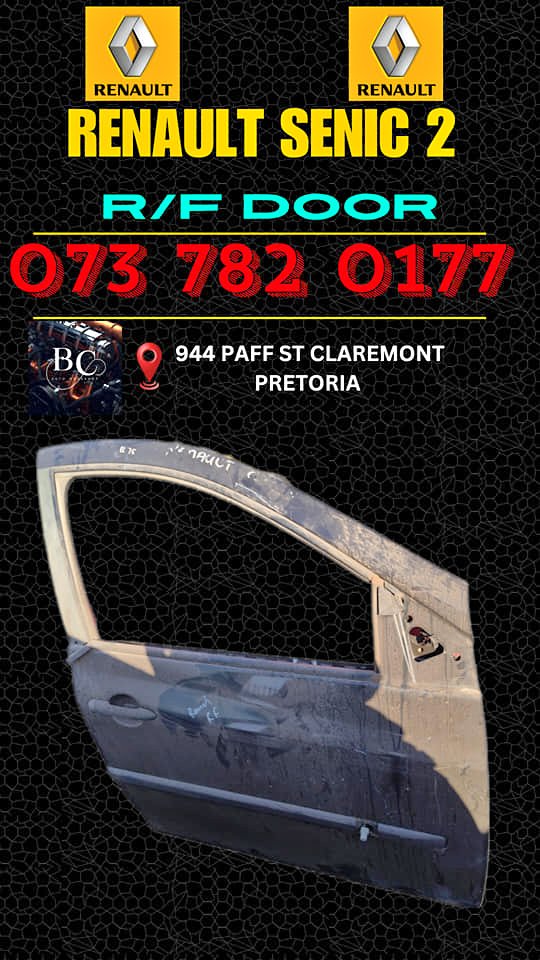 Renault senic 2 right front door Call or WhatsApp me - Private Seller Renault senic 2 right front door Call or WhatsApp me - Private Seller