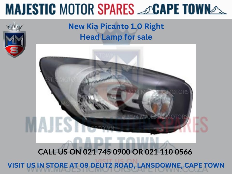 Kia Picanto 1.0 Right Head Lamp for sale - Private Seller Kia Picanto 1.0 Right Head Lamp for sale - Private Seller
