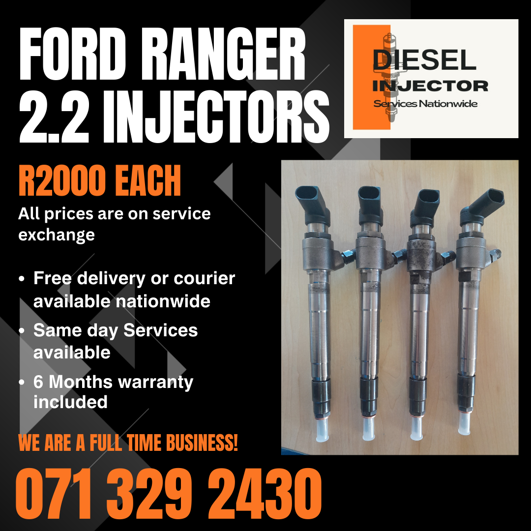 FORD RANGER 2.2 INJECTORS FOR SALE WITH WARRANTY - Private Seller FORD RANGER 2.2 INJECTORS FOR SALE WITH WARRANTY - Private Seller