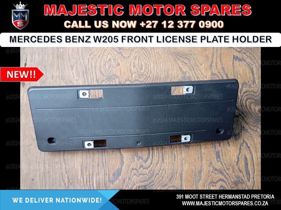 Mercedes Benz W205 Front license plate holder for Sale - NEW - Private Seller Mercedes Benz W205 Front license plate holder for Sale - NEW - Private Seller