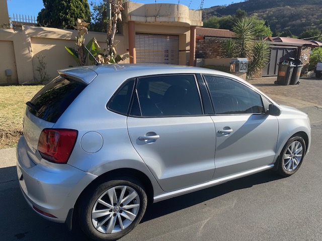Silver VW Polo 1,2 TSI Comfortline