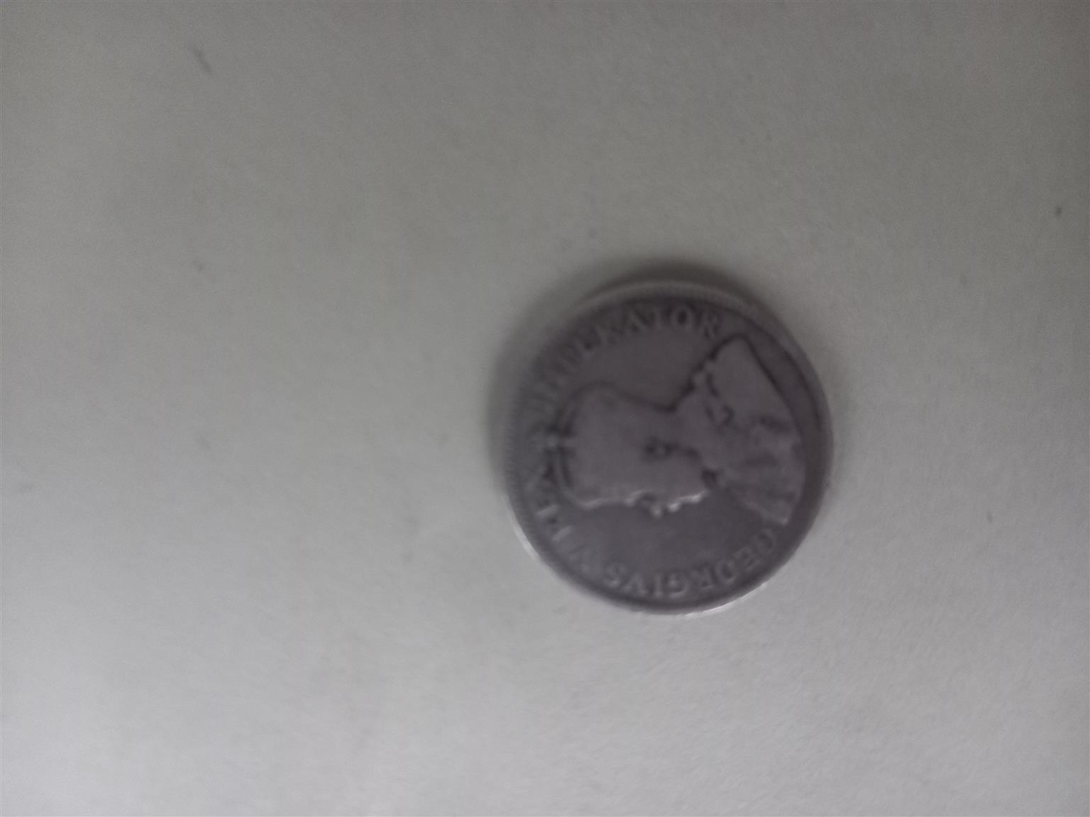 1932 1 South Africa Shilling