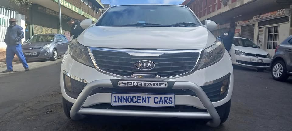 2011 KIA SPORTAGE 2.0 MANUAL, WHITE  COLOUR, 118000KM