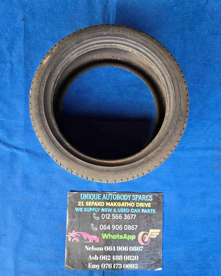 Pirelli 245 45 R20 Tyre Tire - Private Seller Pirelli 245 45 R20 Tyre Tire - Private Seller