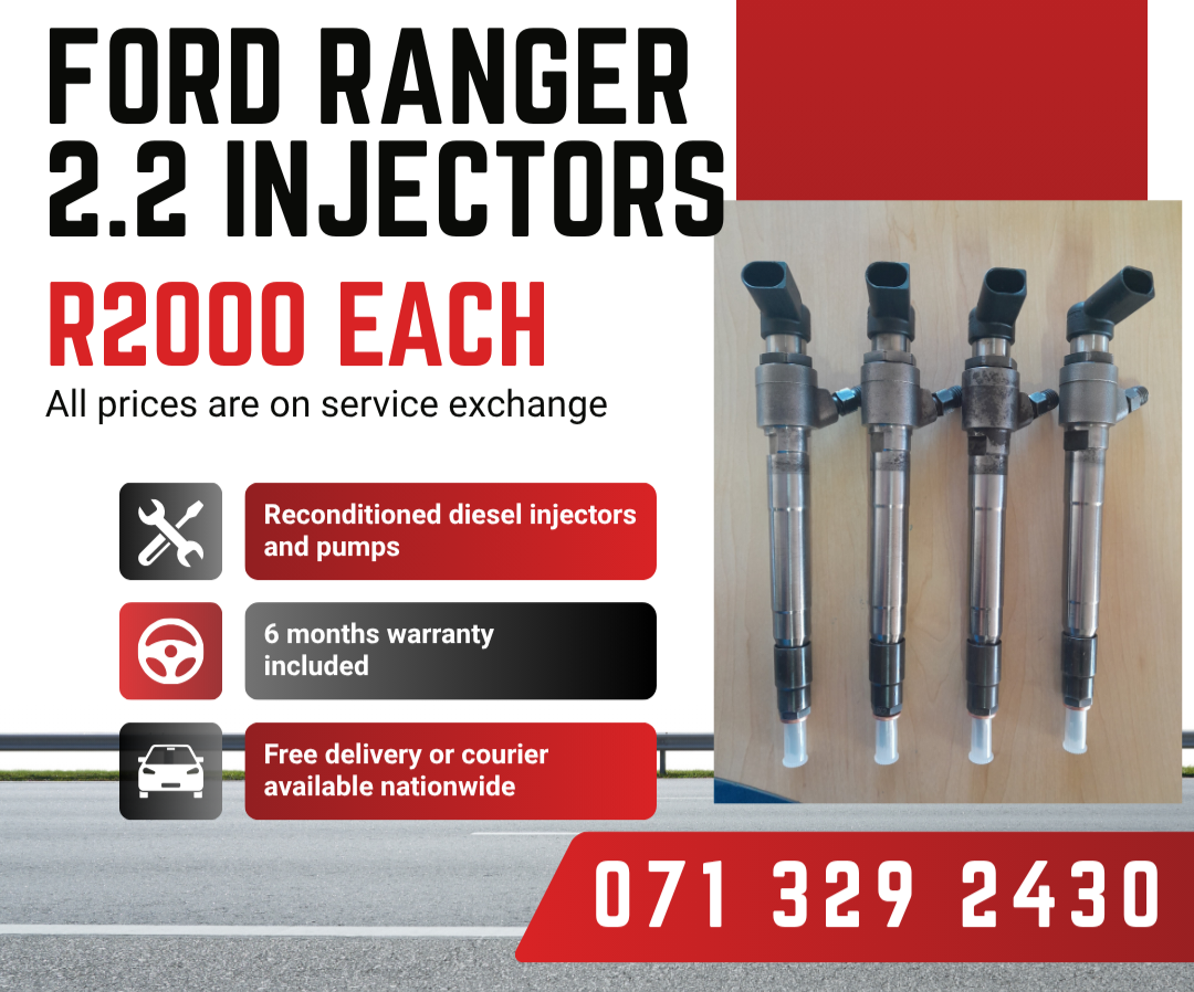FORD RANGER 2.2 INJECTORS FOR SALE WITH WARRANTY - Private Seller FORD RANGER 2.2 INJECTORS FOR SALE WITH WARRANTY - Private Seller