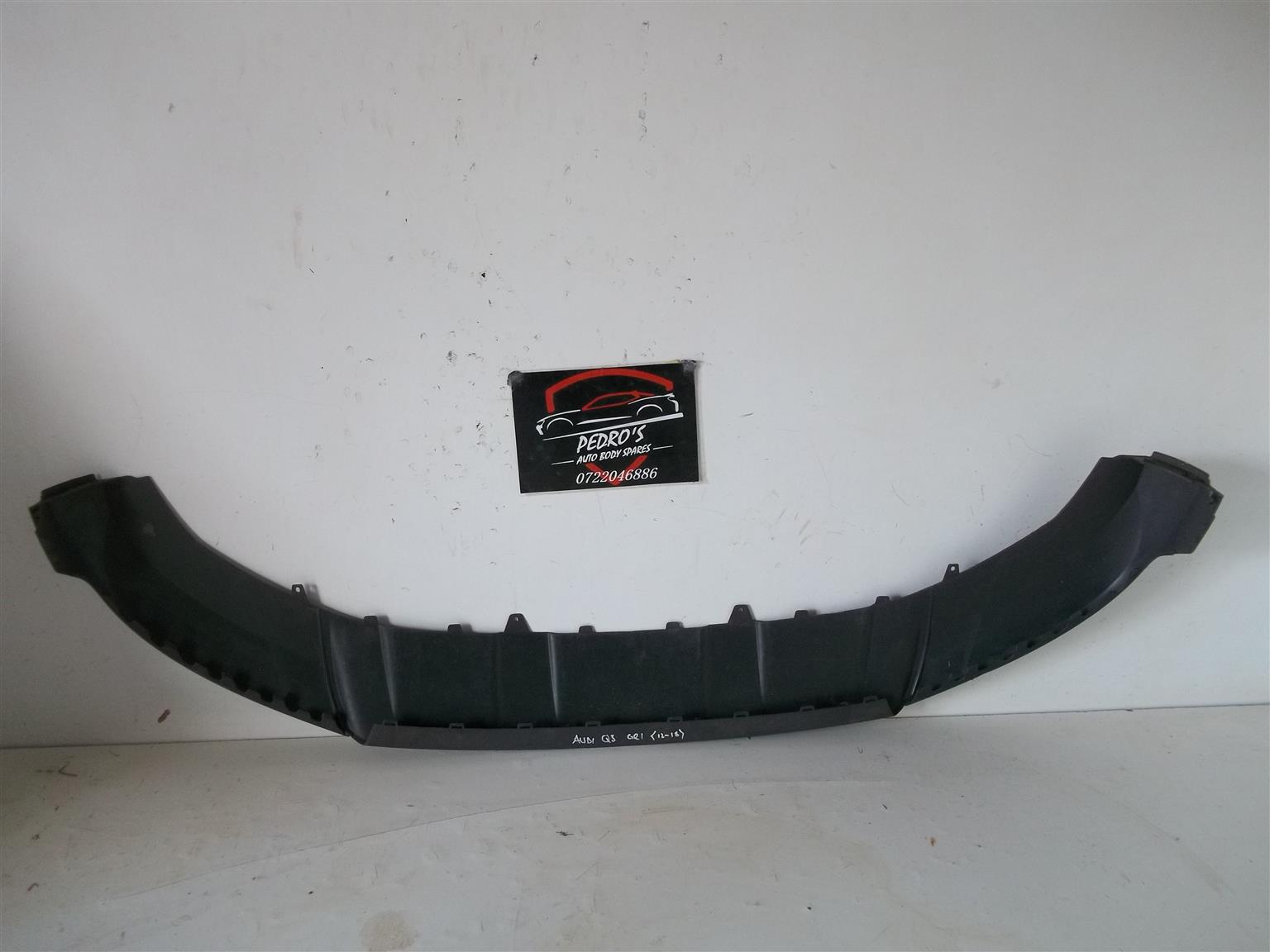 Audi Q3 '11-'18 front bumper spoiler - Private Seller Audi Q3 '11-'18 front bumper spoiler - Private Seller
