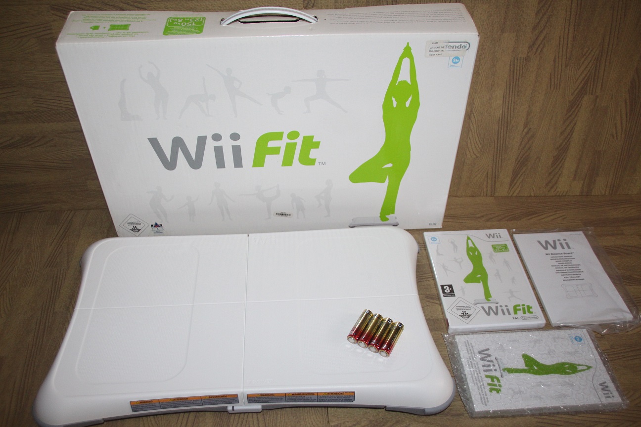 Nintendo Wii Balance Board With Game Brand New Still Sealed Junk Mail