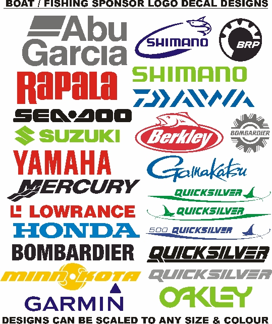 Boat / fishing decals stickers / vinyl cut graphics Boat / fishing decals stickers / vinyl cut graphics
