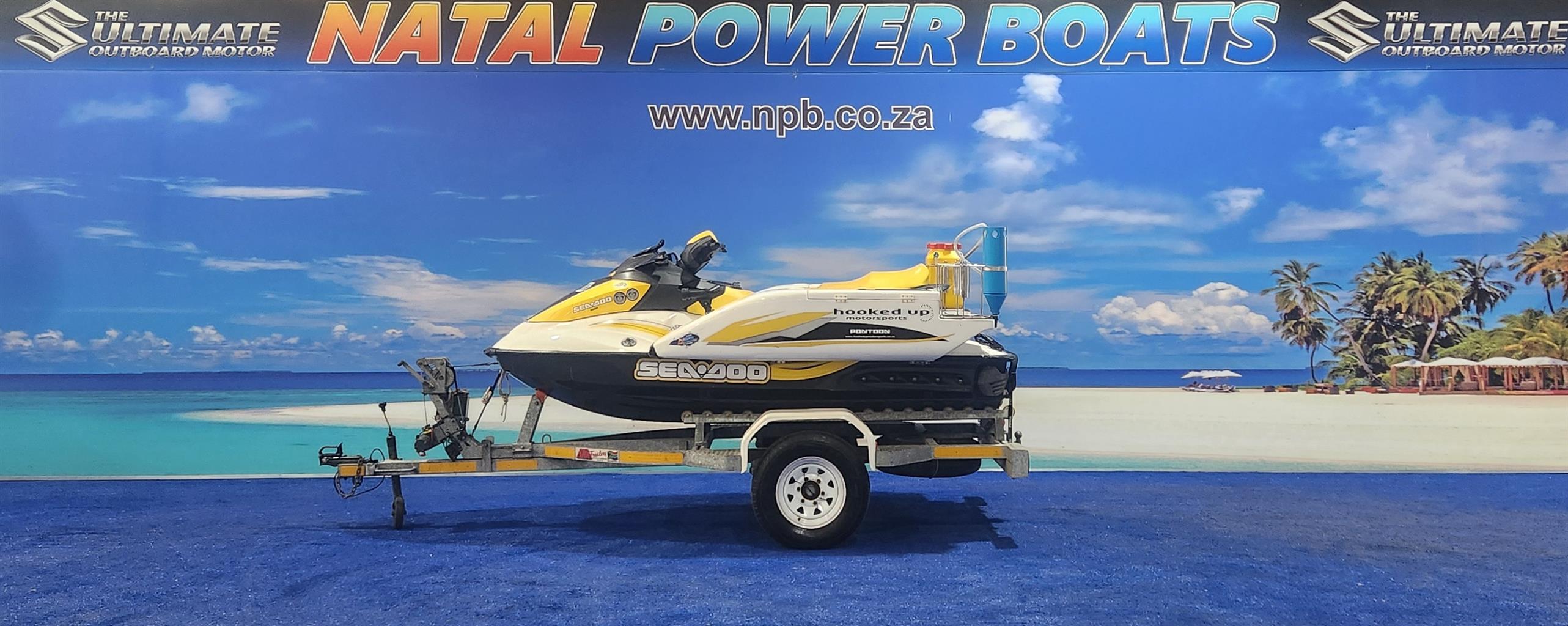 SEADOO GTI 155 SE ON TRAILER 168 HOURS