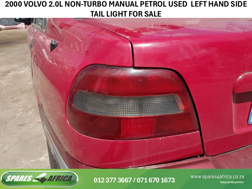2000 VOLVO S40 LEFT-HAND SIDE TAIL LIGHT (USED) – FOR SALE - Private Seller 2000 VOLVO S40 LEFT-HAND SIDE TAIL LIGHT (USED) – FOR SALE - Private Seller