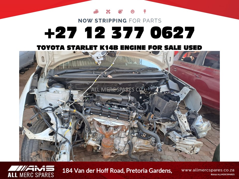 Toyota Starlet K14B engine for sale (used) - Private Seller Toyota Starlet K14B engine for sale (used) - Private Seller