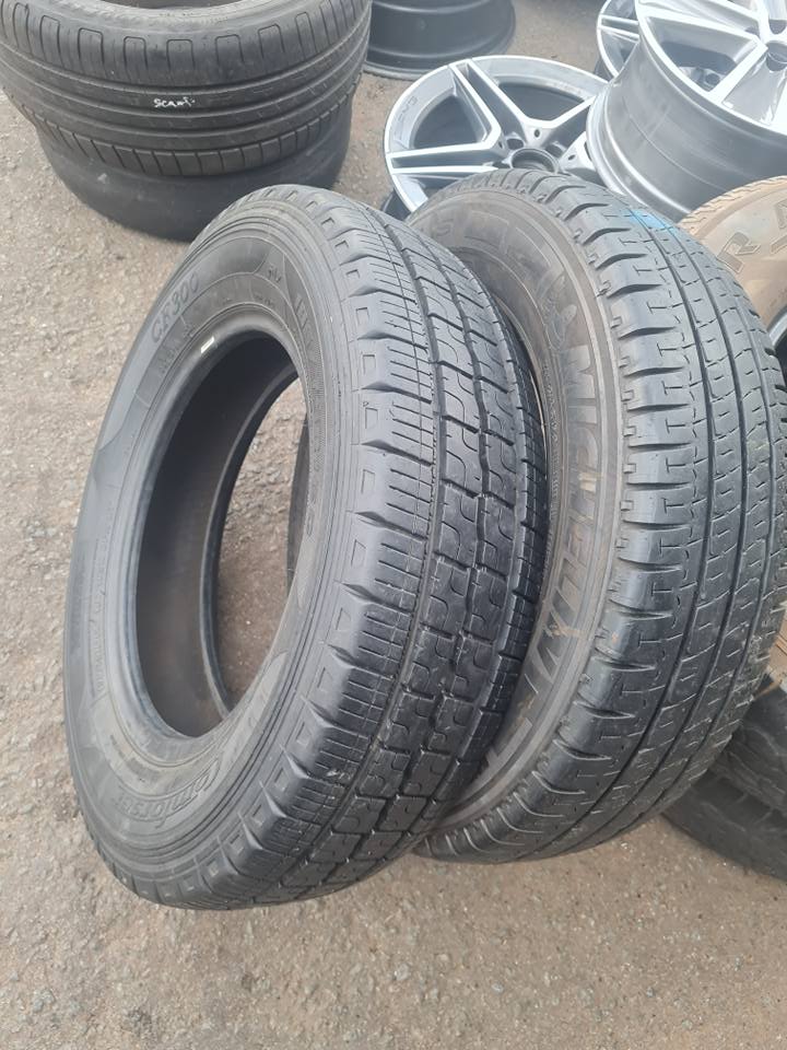 2x195/75/6c Michelin and comforter used tyres - Private Seller 2x195/75/6c Michelin and comforter used tyres - Private Seller