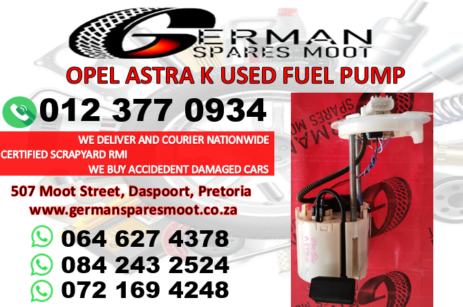 Fuel Pump for Opel Astra K Available - Private Seller