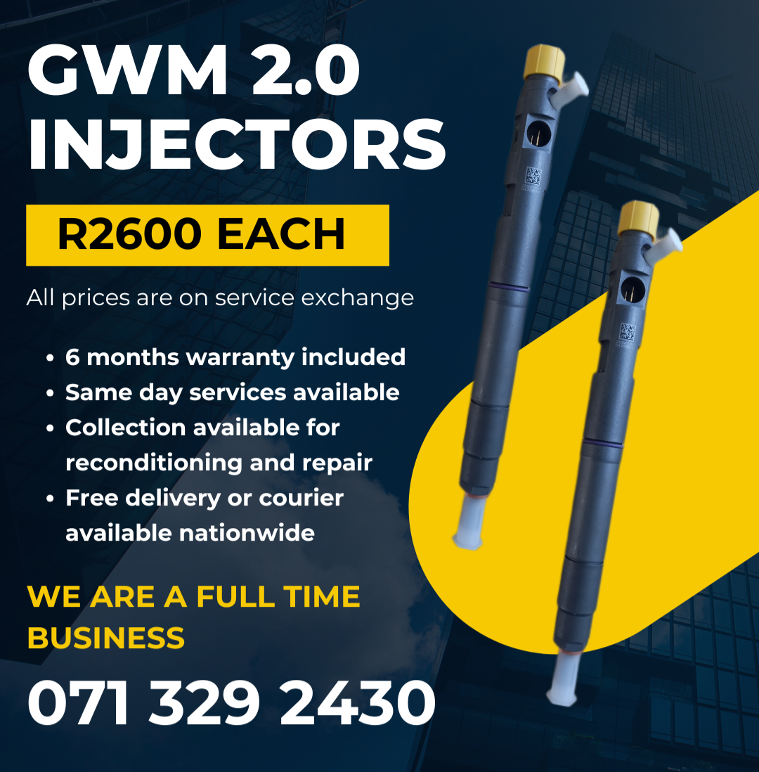 GWM STEED 2.0 VGT INJECTORS FOR SALE WITH WARRANTY - Private Seller GWM STEED 2.0 VGT INJECTORS FOR SALE WITH WARRANTY - Private Seller