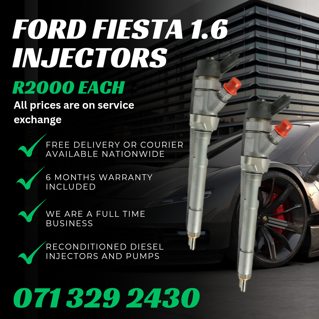 FORD FIESTA 1.6 INJECTORS FOR SALE WITH WARRANTY INCLUDED - Private Seller FORD FIESTA 1.6 INJECTORS FOR SALE WITH WARRANTY INCLUDED - Private Seller