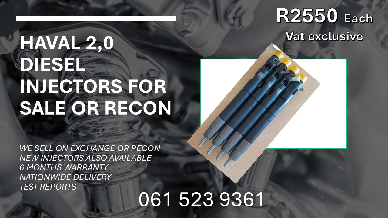 HAVAL 2.0 DIESEL INJECTORS FOR SALE WITH TEST REPORTS - Private Seller HAVAL 2.0 DIESEL INJECTORS FOR SALE WITH TEST REPORTS - Private Seller