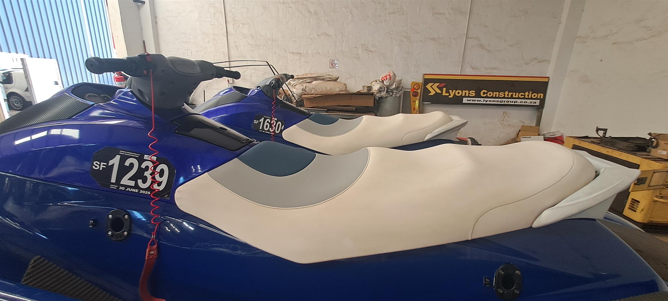 2 x VX 1100 Jet Ski's & Trailer for sale
