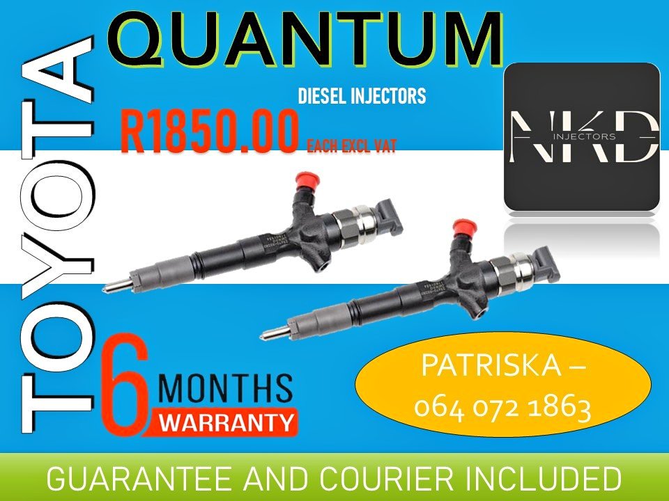 TOYOTA INJECTORS FOR SALE OR TO RECON - Private Seller TOYOTA INJECTORS FOR SALE OR TO RECON - Private Seller