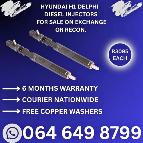 HYUNDAI H1 DIESEL INJECTORS FOR SALE OR TO RECON - Private Seller