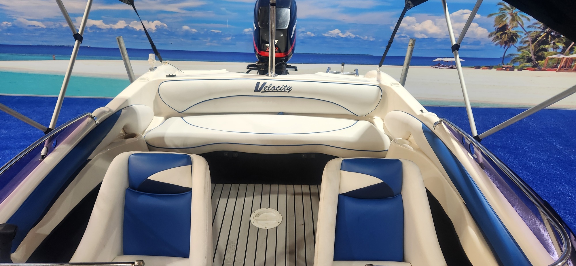 VIKING VELOCITY 18 FT ON TRAILER 200 HP MERCURY EFI