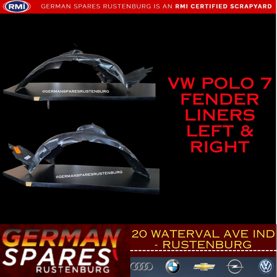 Vw Polo 7 Fender Liners - Private Seller Vw Polo 7 Fender Liners - Private Seller