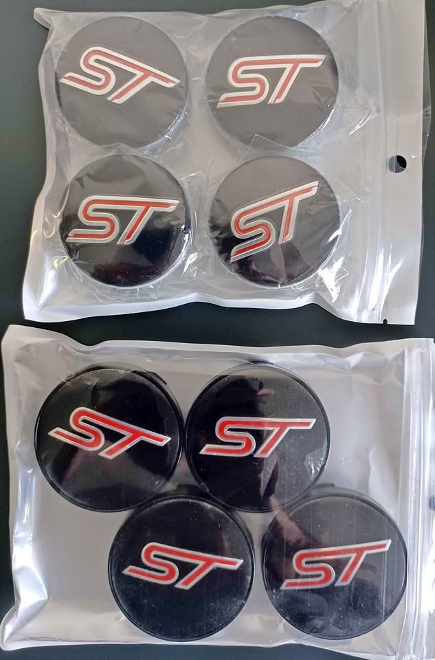 Ford ST wheel centre caps badges stickers - Private Seller Ford ST wheel centre caps badges stickers - Private Seller