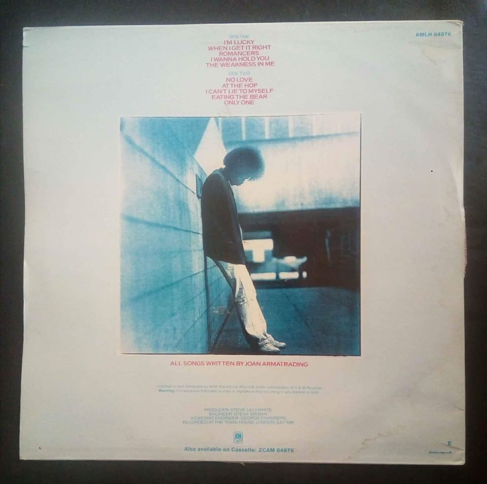 Joan Armatrading - Walk Under Ladders LP Record