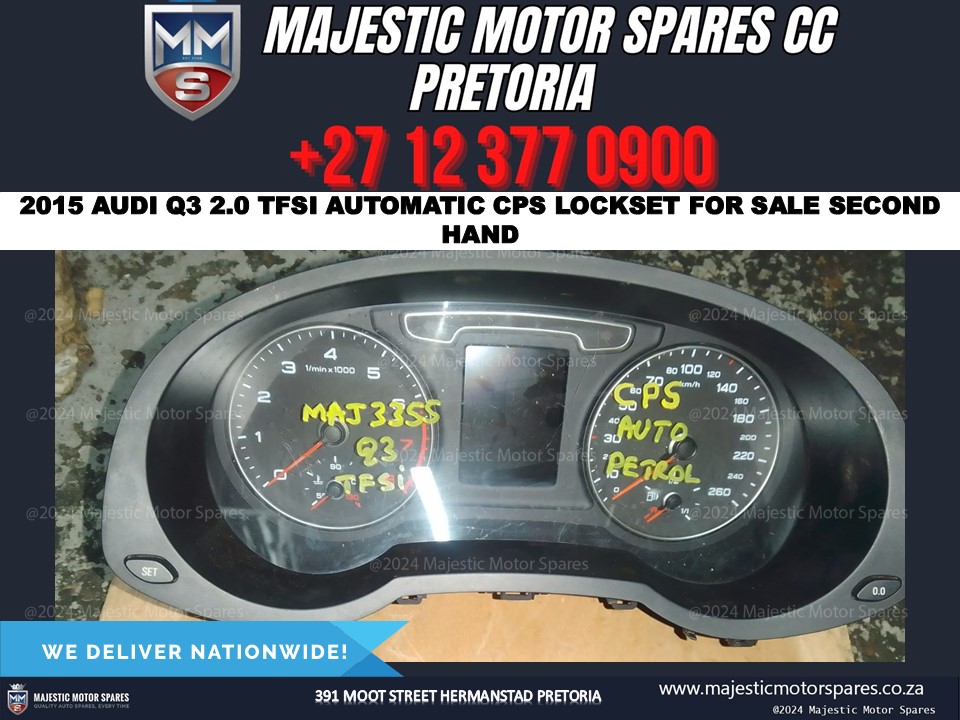 Audi Q3 2.0 TFSI 2015 Model CPS automatic lockset for sale Pretoria Gauteng - Private Seller Audi Q3 2.0 TFSI 2015 Model CPS automatic lockset for sale Pretoria Gauteng - Private Seller