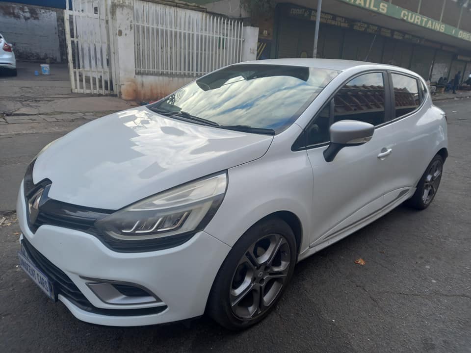 2019 RENAULT CLIO 4 T900 GT-LINE, PETROL, MANUAL, WHITE COLOR, MILEAGE