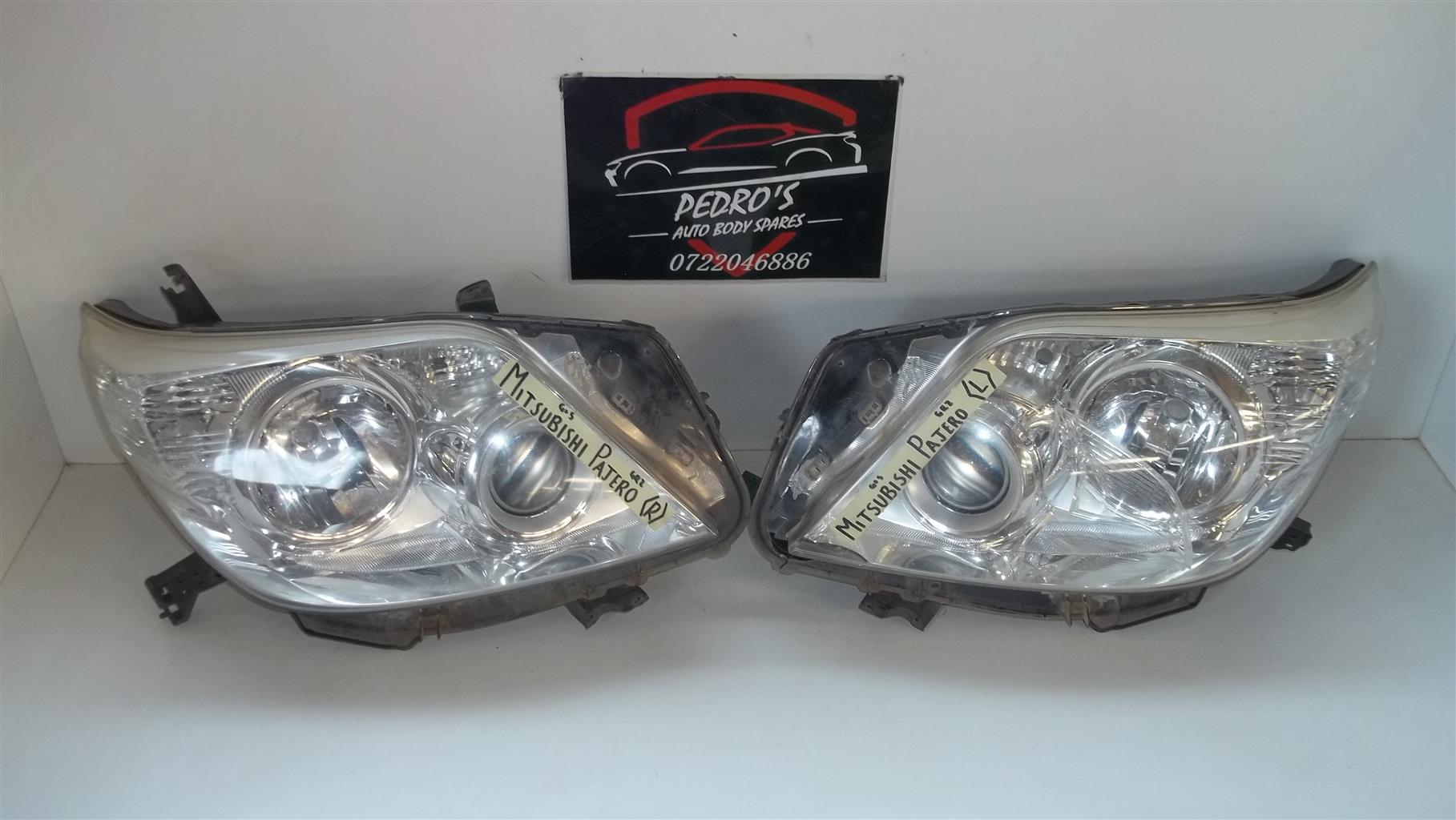 Mitsubishi Pajero Headlights (L&R) (SOLD AS A SET) - Private Seller Mitsubishi Pajero Headlights (L&R) (SOLD AS A SET) - Private Seller
