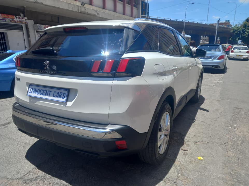 2020 PEUGEOT 3008 1.2 PETROL, AUTOMATIC TRANSMISSION, WHITE COLOUR, MILEAGE 26000KM