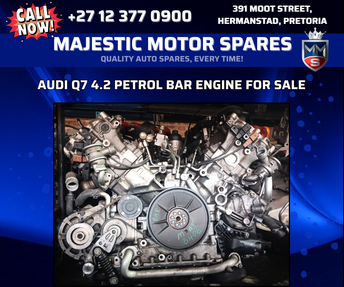 Audi Q7 4.2 Petrol BAR Engine – Used For Sale - Private Seller Audi Q7 4.2 Petrol BAR Engine – Used For Sale - Private Seller