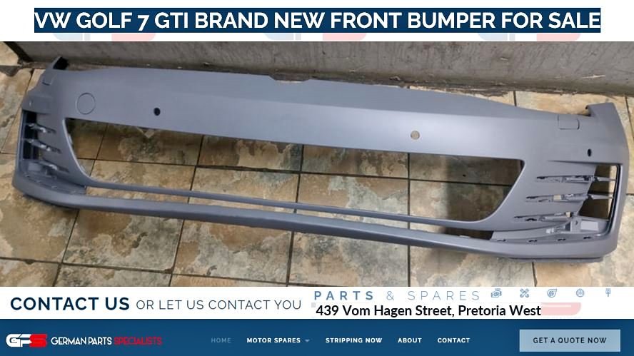 VW GOLF 7 GTI BRAND NEW FRONT BUMPER FOR SALE - Private Seller VW GOLF 7 GTI BRAND NEW FRONT BUMPER FOR SALE - Private Seller