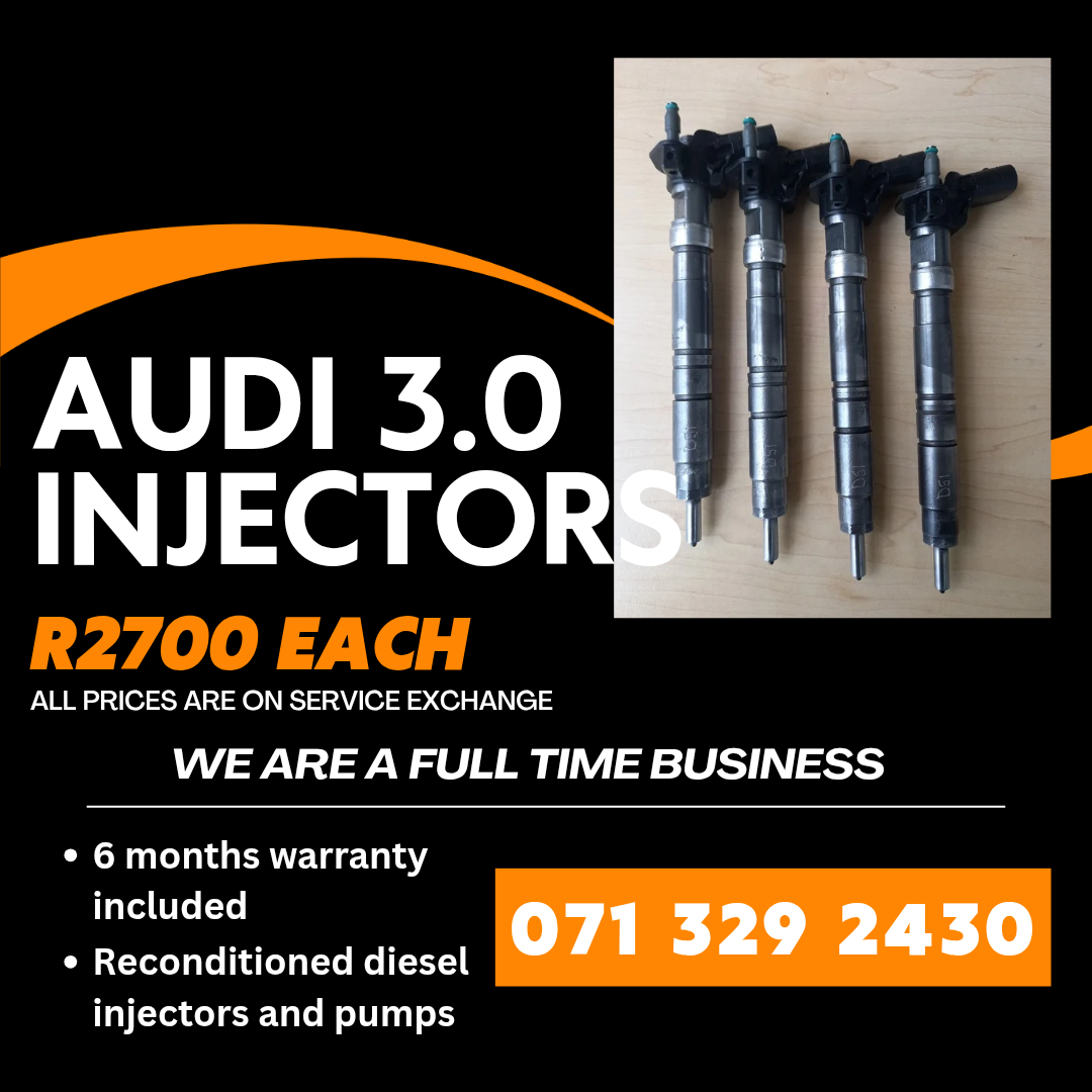 AUDI 3.0 INJECTORS WITH WARRANTY INCLUDED - Private Seller AUDI 3.0 INJECTORS WITH WARRANTY INCLUDED - Private Seller