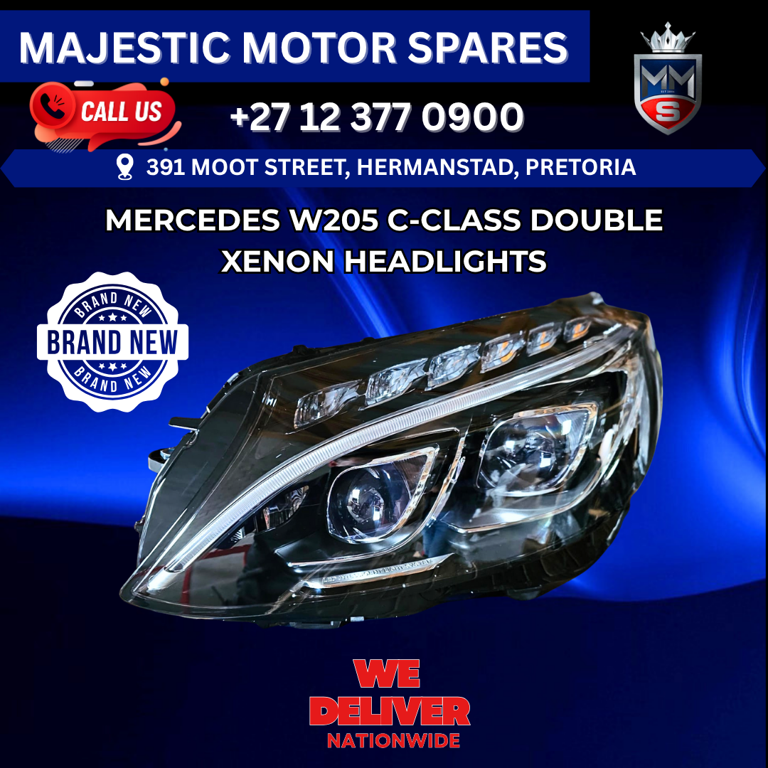 Mercedes W205 C-Class Double Xenon Headlights – New - Private Seller Mercedes W205 C-Class Double Xenon Headlights – New - Private Seller