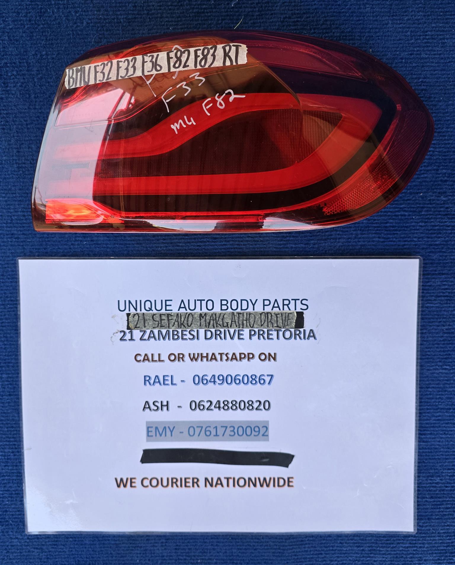 Tail Light for BMW F32 F33 F36 F82 F83 - Private Seller Tail Light for BMW F32 F33 F36 F82 F83 - Private Seller