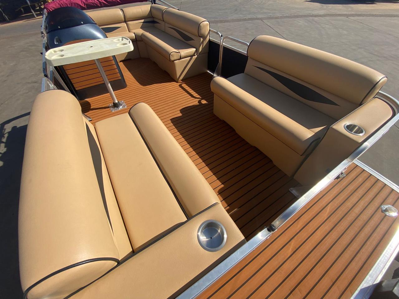 Aluminium Pontoon with 4 stroke