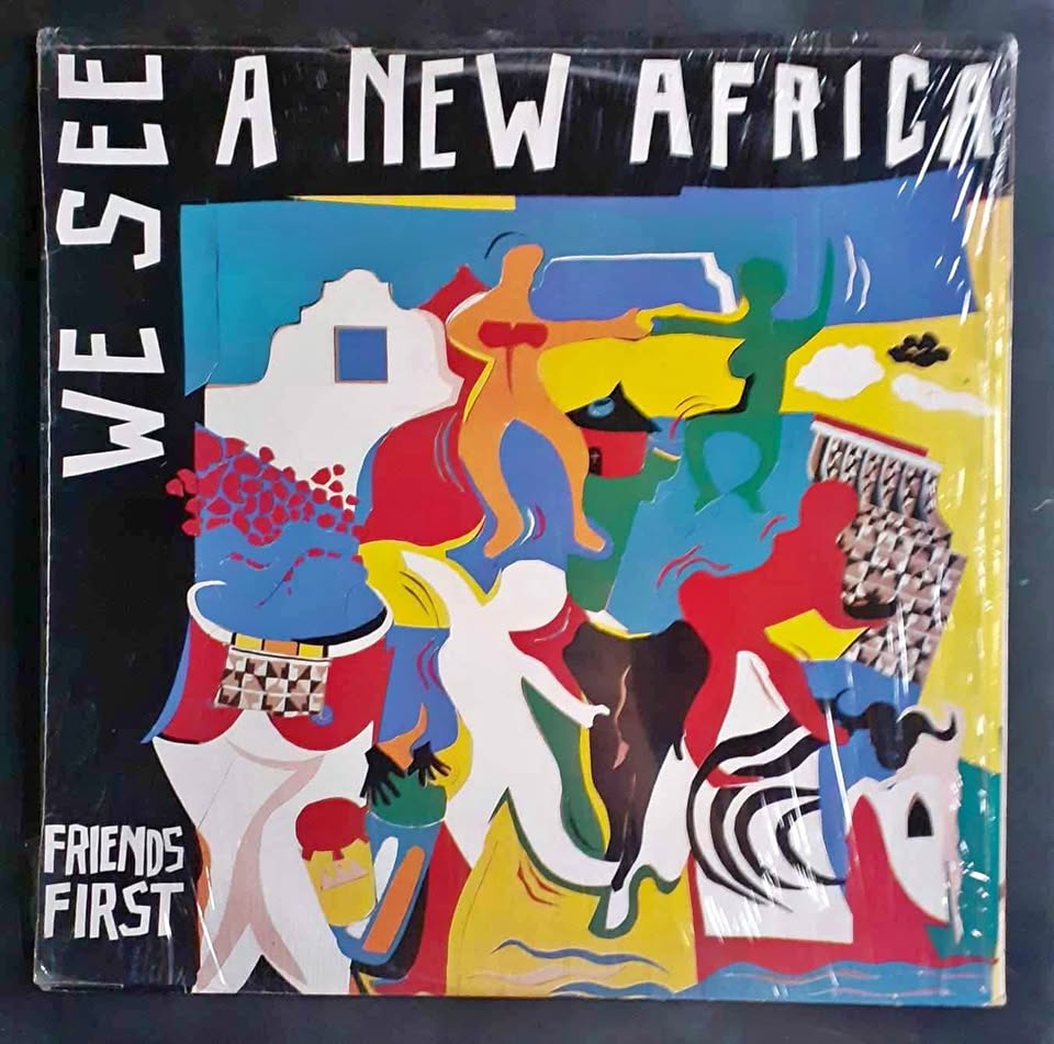 Friends First – We See A New Africa LP Record Friends First – We See A New Africa LP Record