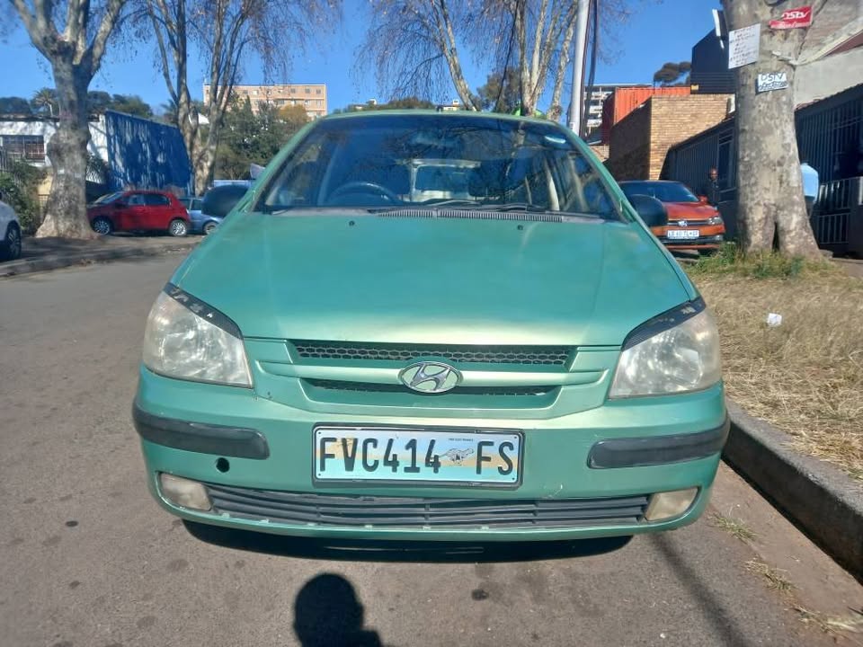 2004 Hyundai Getz 1.4 Petrol, Manual, Green, 94000kms,  Spare key