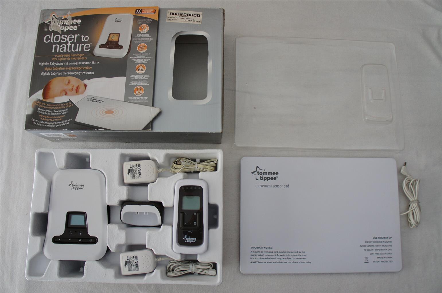 Tommee Tippee Closer To Nature Digital Monitor With Sensor Mat