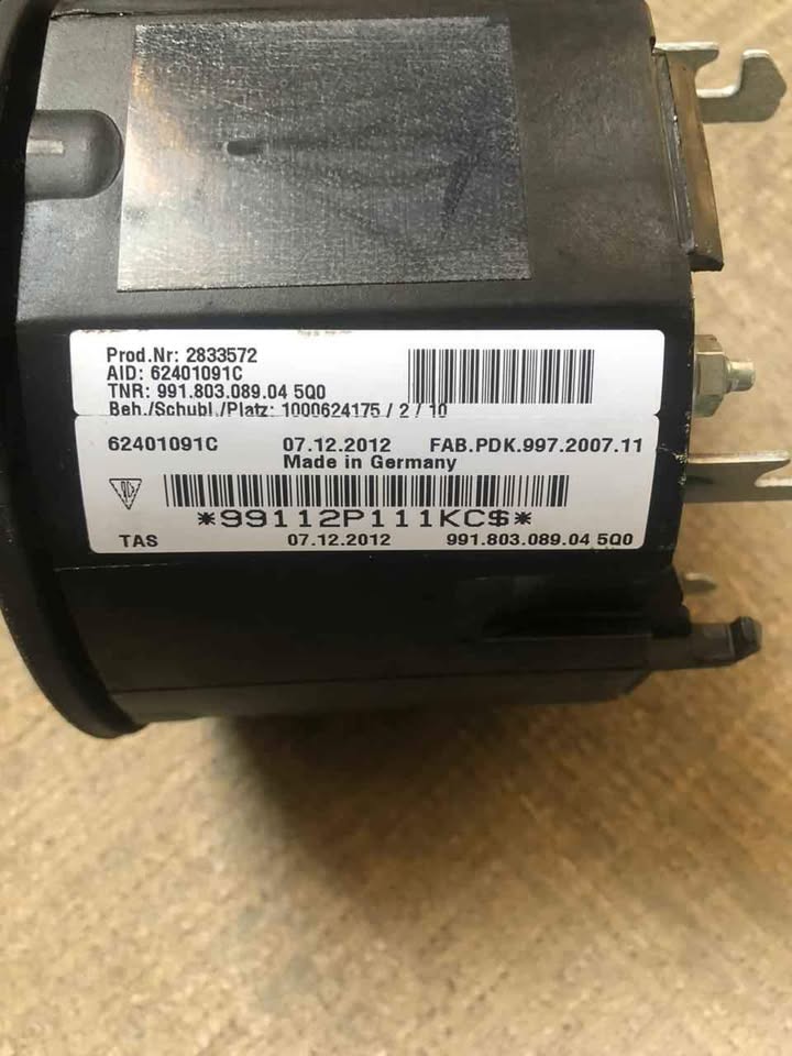 Porsche 991.1 steering airbag - Private Seller Porsche 991.1 steering airbag - Private Seller