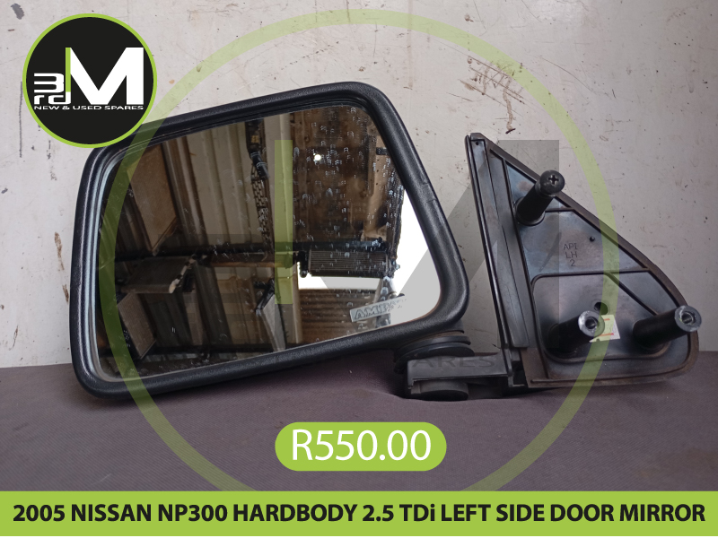 2005 NISSAN NP300 HARDBODY 2.5 TDi RIGHT & LEFT SIDE DOOR MIRROR MV0773 - Private Seller 2005 NISSAN NP300 HARDBODY 2.5 TDi RIGHT & LEFT SIDE DOOR MIRROR MV0773 - Private Seller
