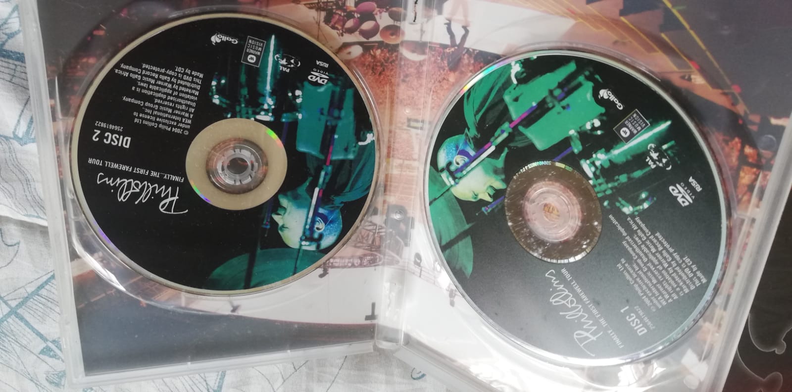 DVD player and music dvds