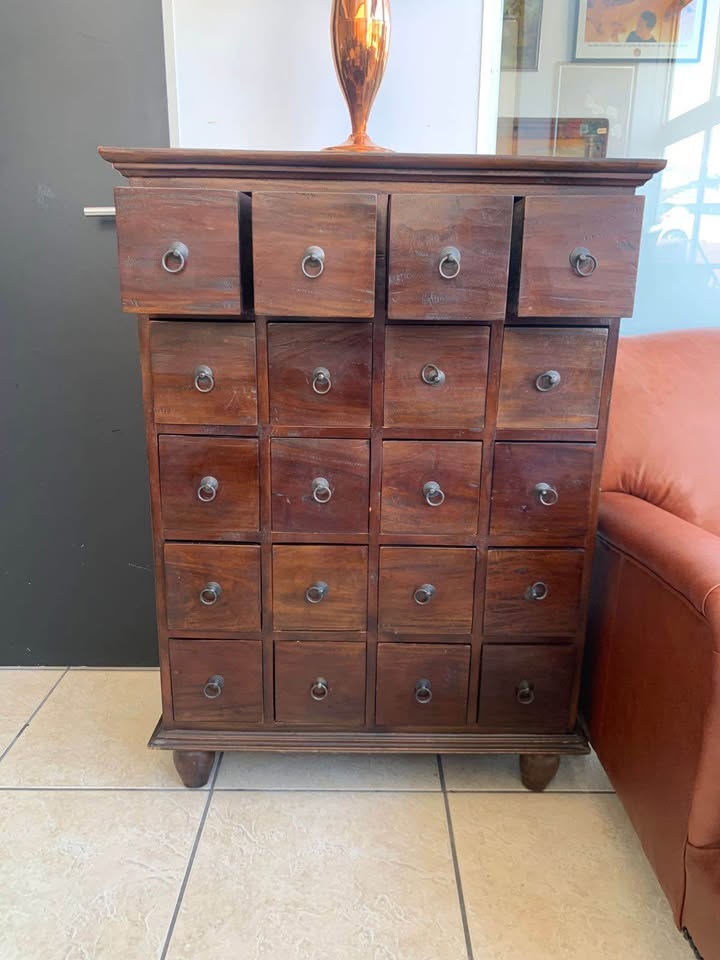Vintage Apothecary Cabinet