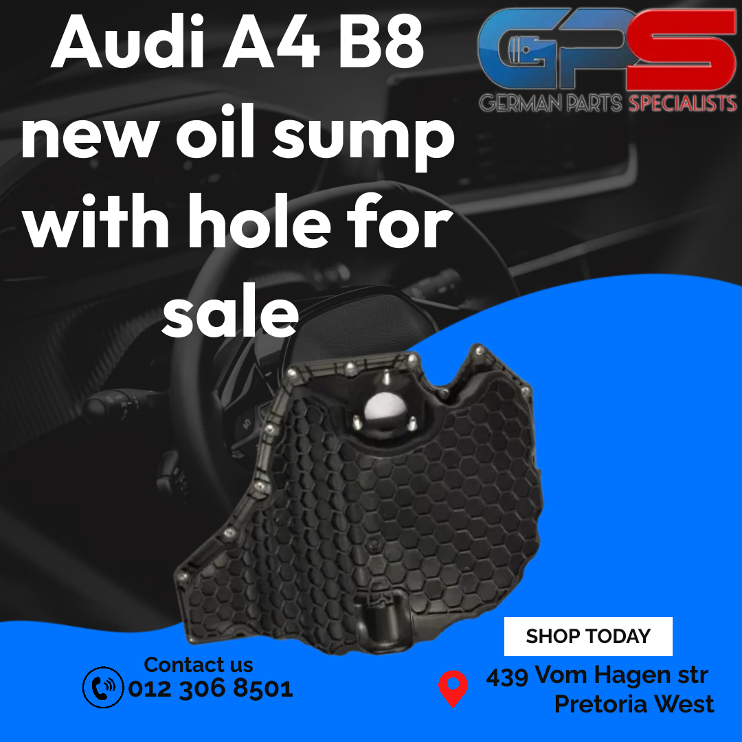 Audi A4 B8 new oil sump with hole for sale - Private Seller