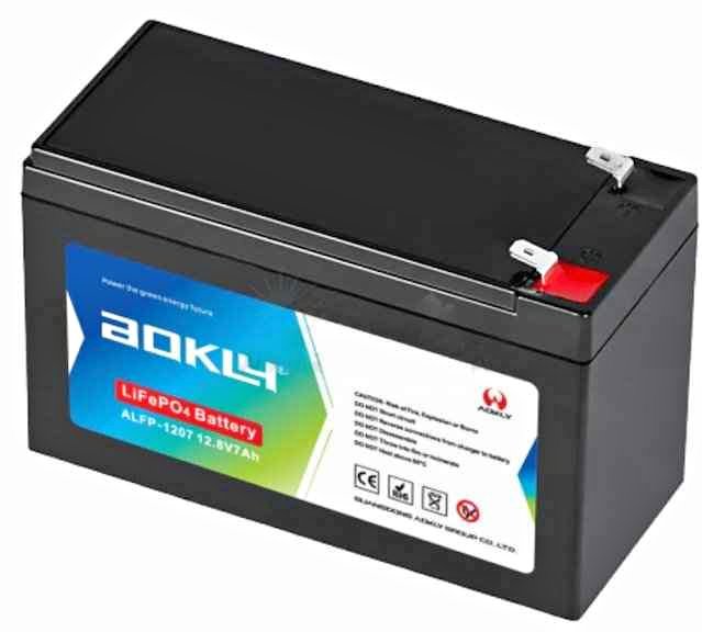 AOKLY 7AH 12V Lithium Battery