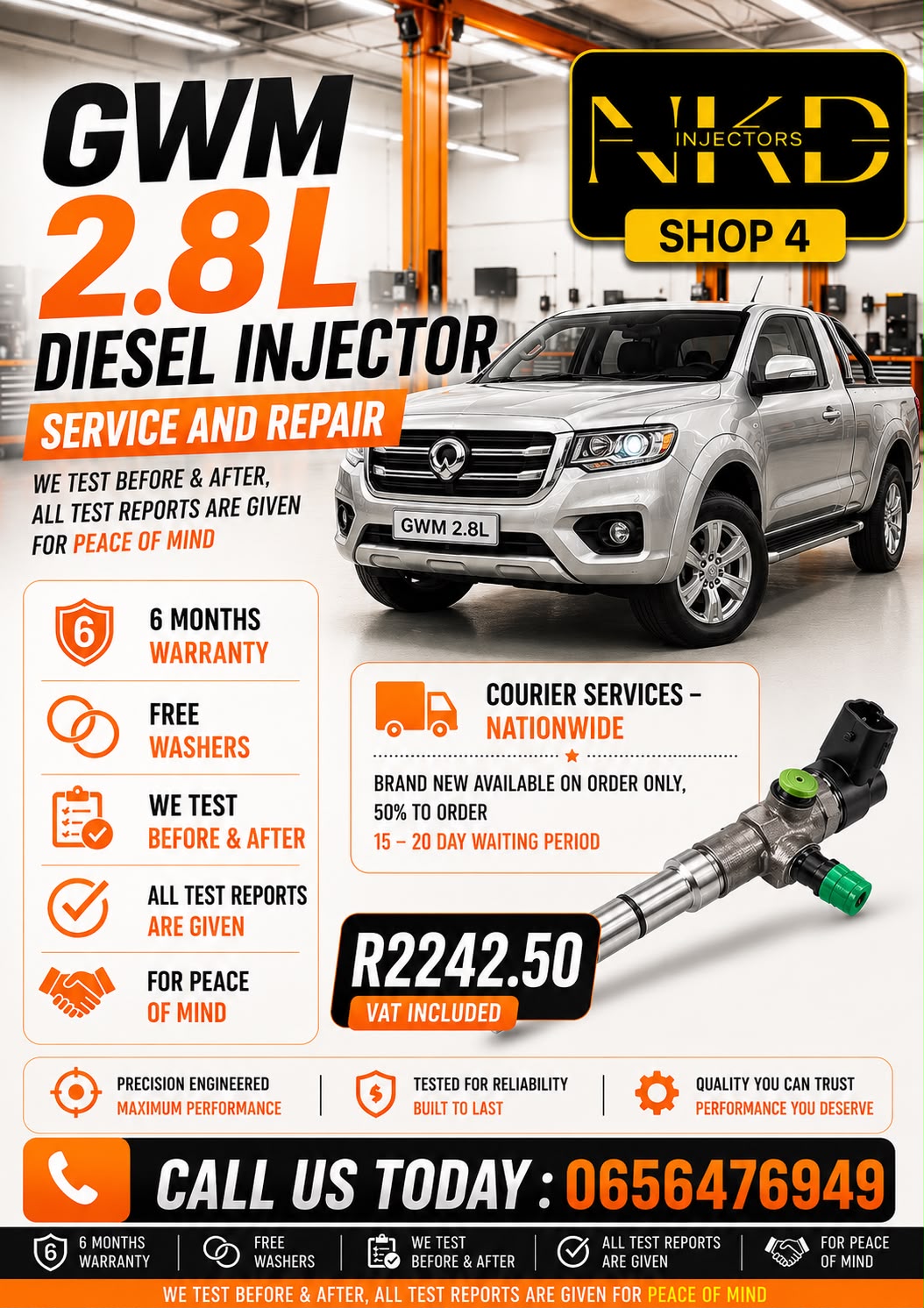 GWM_2.8L_Diesel_Recon_Services - Private Seller GWM_2.8L_Diesel_Recon_Services - Private Seller