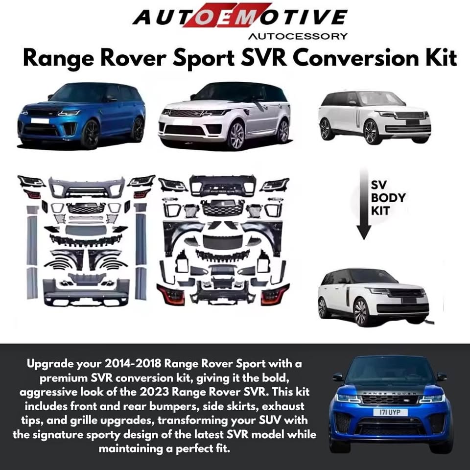 Range Rover Sport -> SVR Conversion Kit - Private Seller Range Rover Sport -> SVR Conversion Kit - Private Seller